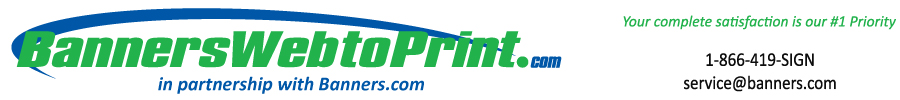 Banners Web to Print Header Graphic